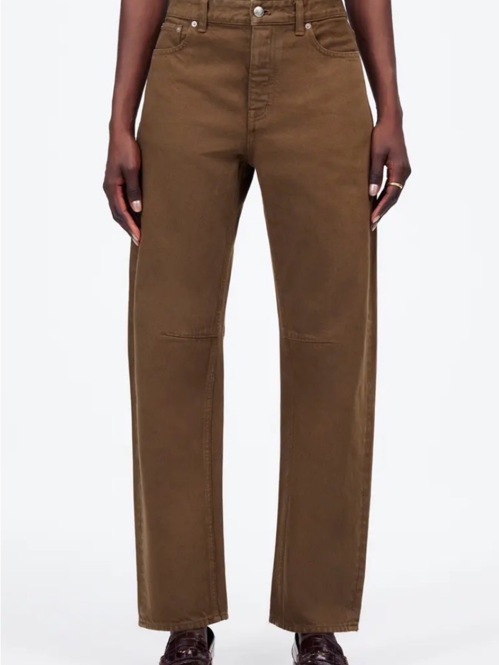 Madewell Darted Barrel-Leg Jeans - Picture 2 of 8